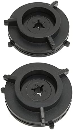 Plastični adapteri za glavčinu nab, 1 par Univerzalni stroj za otvaranje crni izvrsna izrada za zvučnik