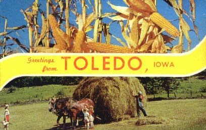 Toledo, razglednica Iowa