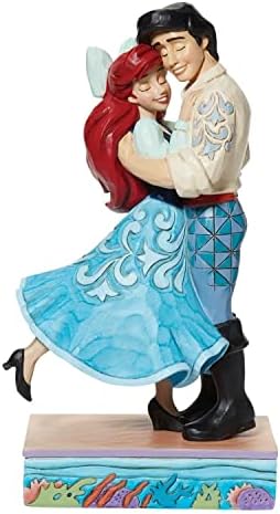 Jim Shore Enesco Disney Tradicije 6013070 Princ Eric i Ariel Love Figurica 7.5