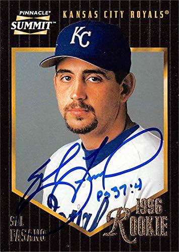 Skladište autografa 622991 Sal Fasano Autographd Baseball Card - Kansas City Royals 1998 Pinnacle Summit Rookie - No.169