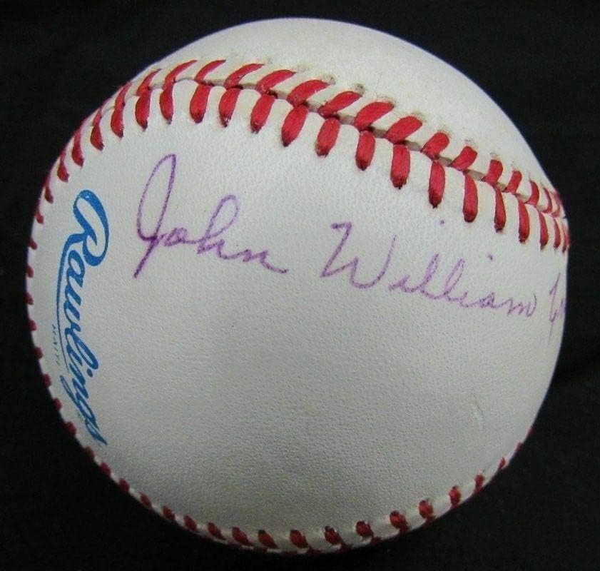 Jimmie Crutchfield Negro Leagues 1930-1945 Potpisan/Auto Oal Baseball JSA 130788 - Autografirani bejzbol