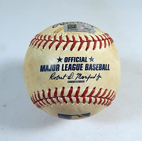 2019 Washington Nationals Pit Pirates Game koristio bejzbol Juan Soto Out - Igra korištena bejzbols