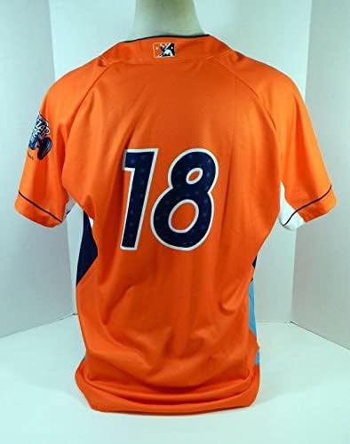 2020. Midwest League All Star Game Eastern Team 18 Igra izdana Orange Jersey 76 - Igra korištena MLB dresova