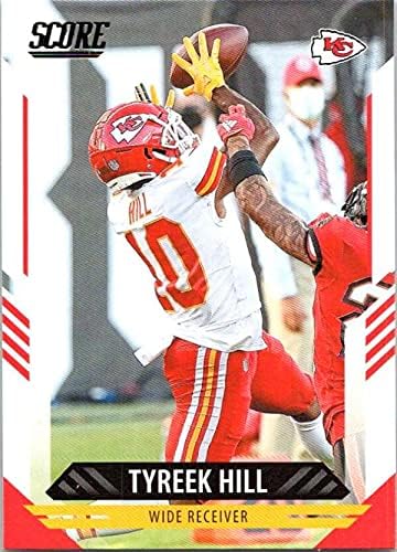 2021 rezultat 2 Tyreek Hill Kansas City Chiefs NFL nogometna trgovačka karta