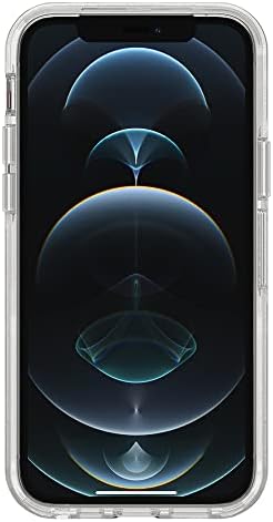 Otterbox iPhone 12 i 12 Pro Otter + Pop Symmetry Series Clear Case - Clear, Integrirani popsockets Popgrip, vitki, džepni, podignuti