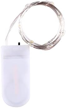 Nc LED gumb gumb gumb za baterija kutija bakrena žica lampica zanat boja lampica niza poklon kutija nizina lampica lampica toplo bijela