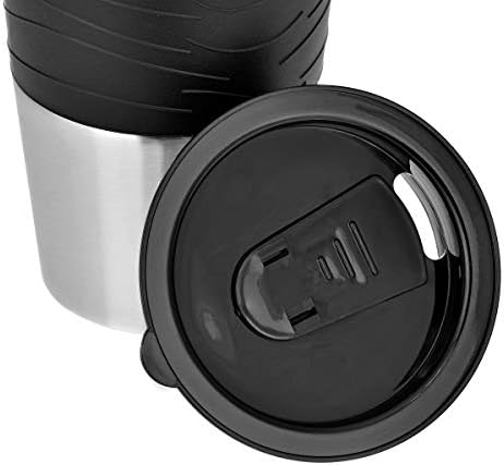ADIR 15 oz s poklopcem s poklopcem nehrđajućeg čelika izolirana šalica za kavu i toplinsku šalicu s otvorom za prskanje - izolirani