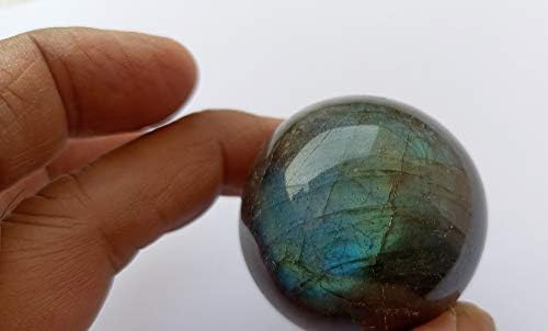 Veleprodaja 42-45 mm spektrolit labradorit kristalna sfera sa stalkom/prirodnom kuglom mineralnom kamenom sfera - madagascar/matični