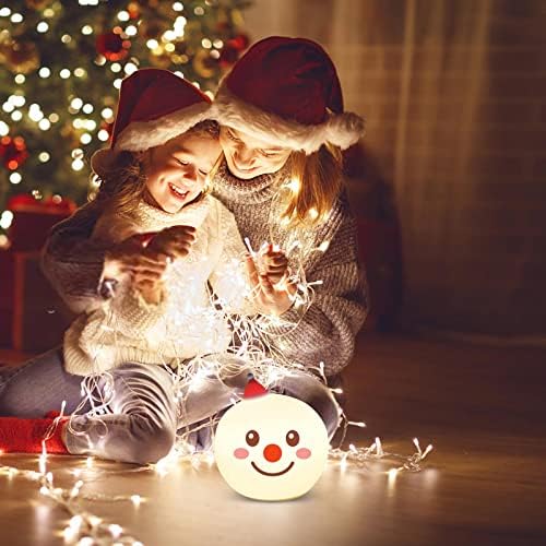 Dbylxmn noćna lagana snježna spavaća soba mini vođena božićna djeca dekoracija žarulja LED Svjetlo slatko božićni ukras