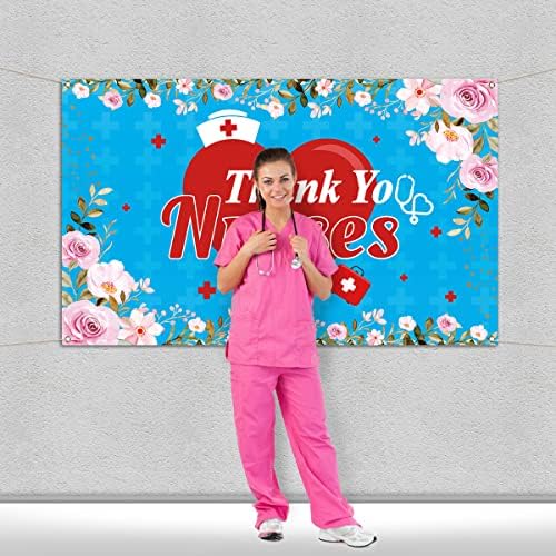 Pozadina Foto Kabine hvala medicinskim sestrama tjedan zahvalnosti medicinskim sestrama zabava s visećim znakom proslava Nacionalnog