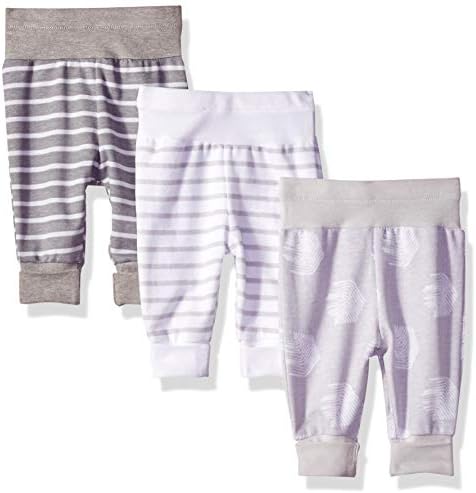 Hanes Baby Sweatpants, Ultimate Flexy Soft Stretch Joggers Boys & Girls, 3-Pack