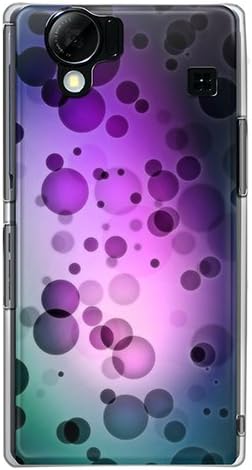Casemarket SoftBank Aquos Telefon Polikarbonat Clear Tvrda futrola [Cloud Air Graphic - Purple]