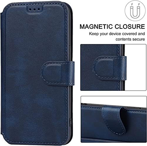 Torbica-novčanik Wtukmo za iPhone 13Mini /13/13 Pro/13 Pro Max, magnetnu podlogu od umjetne kože, flip torbica-knjižica s postoljem