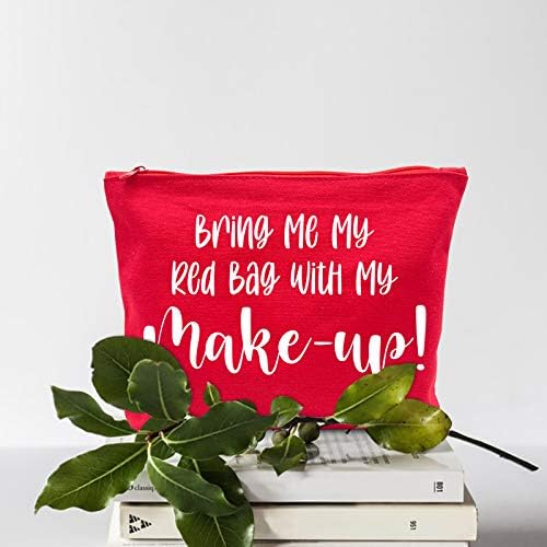 IHOPES+ SMIJESNA TORKA TORKA Poklon za žene najbolje prijatelje sestra tinejdžeri | Donesite mi svoju crvenu torbu s mojom šminkom