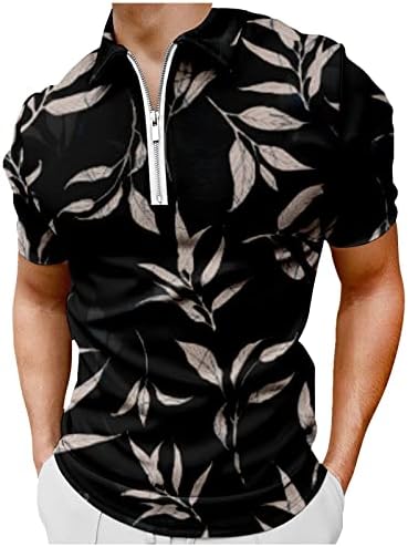 Muške majice na otvorenom, majice, majice, bluza za golf na otvorenom, odjeća s printom, retro majica kratkih rukava