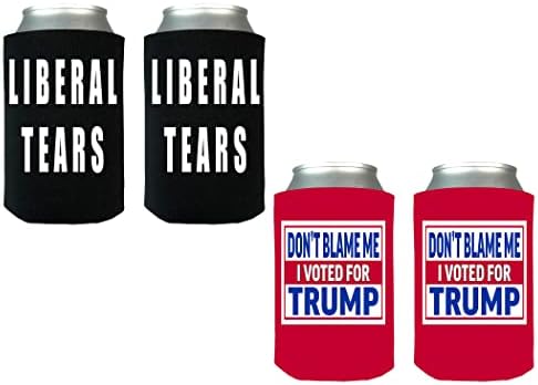 Smiješna šala liberalne suze, nemojte me kriviti glasala sam za Trumpove paket koji se može srušiti pivo Can Bocel Beverage Slooti