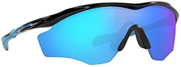 Oakley muški oo9343 m2 okvir xl pravokutne sunčane naočale, polirane crne/prizm safir, 45 mm