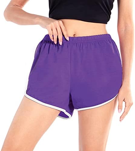 Soly Tech Women Summer Sports Shorts Shorts Gym Working struk Skinny Skinny Shorts hlače
