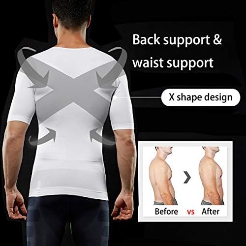 Muška kompresijska košulja bešavna Majica kratkih rukava; majica za mršavljenje sportska odjeća za trčanje