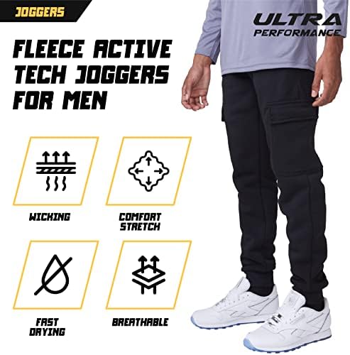 Ultra Performance 3 pakiranja muške trenerke, ručni teretni trkači za muškarce s džepovima