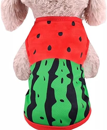 IUljh lubenica za pse prsluk mreža odjeća psa proljetna majica za odjeću za kućne ljubimce