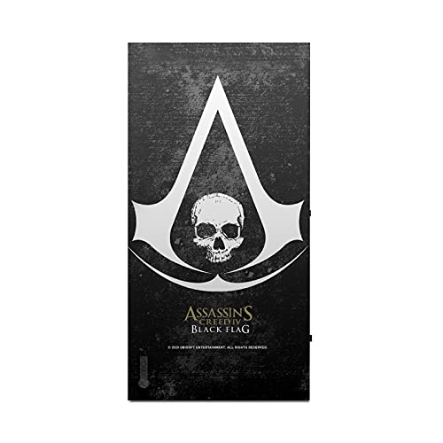 Dizajni slučaja glave Službeno licencirani Assassin's Creed Grunge Black Flag Logos vinil naljepnica igračka naljepnica za igranje