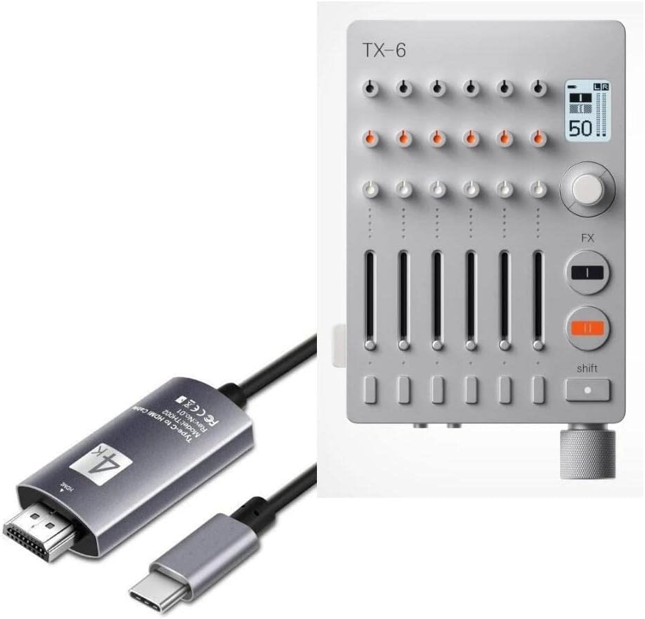 Boxwave kabel kompatibilan s tinejdžerskim inženjeringom TX -6 - SmartDisplay kabel - USB Type -C do HDMI, USB C/HDMI kabel za tinejdžerski