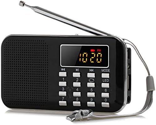 L -218am AM Radio Digital Supper Bass Mini zvučnik USB LED -Medijski igrači zvučnici i radiji --1 X L -218 Radio zvučnik, 1 X USB kabel