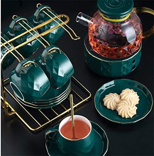 Xwozydr nordijski čajnik za cvijeće Set za grijanje svijeća kuhani voćni čajnik keramički popodnevni čaj čaj čaj Set set ladice