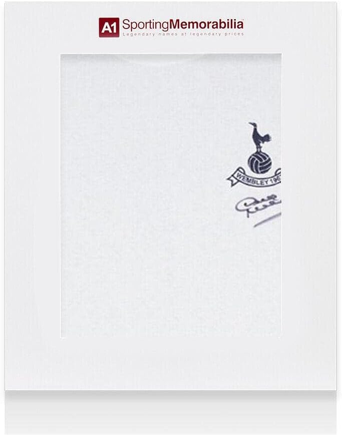 Dave Mackay potpisao Majicu Tottenham Hotspur - Wembley 1967 - Poklon kutija - Autographd nogometni dresovi