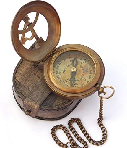 Kompas sunca za tate compass compass angažirani antički kompas prilagođeni poklon mesingani sunčani compass očevi dan, tata poklon