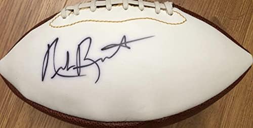 Nick Buoniconti autogramirani potpisani autogram pune veličine bijeli panel nogomet jSA - Autografirani nogomet