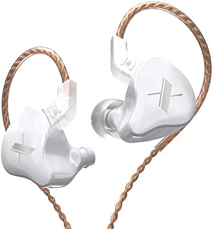 Yinyoo kz edx 1dd hifi slušalice za slušalice, edx u ušnim ušima s novim 10 mm kompozitnim magnetskim dinamičkim vozačem preko slušalica
