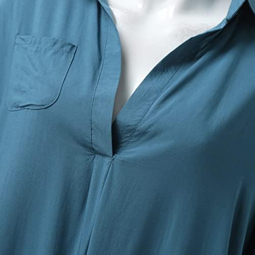 Ljetne Ležerne majice širokog kroja s četvrtastim vratom, lagane modne casual majice za žene, bluze kratkih rukava s grafičkim uzorkom