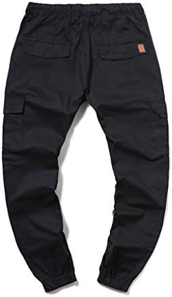 Yowein muške ležerne hlače za znojne znojne gaće trčanje teretni fit jogger hlače s džepovima na otvorenom planinarskim hlačama