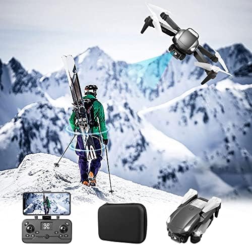 Zottel daljinski upravljač s 4K HD kamerom, poklon igračaka Quadcopter, mini sklopivi dron za djecu s jednim startom gumba, pogodan