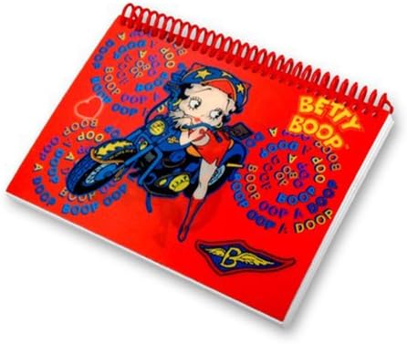 Betty Boop Lenticulal Photo Album 4x6, Promjena slike biciklističke djevojke, crvena