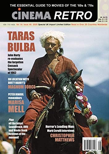 Film retro izdanje 48 Jul brinner Taras Bulba Elvis Preslie Marisa Mell seks komedija Hammer horor