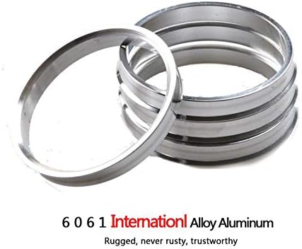 DCVamous legura aluminijskim glavčinom središnjim prstenima od 74,1 do 60,1, set od 4 hubcentrična prstena - HUBRings izvedbe za 60,1