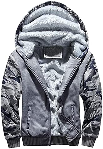 Muški zimski set plus veličine kamuflažne jakne hlače zadebljane plus baršunasti topli džemper odijelo ugljen dječaci
