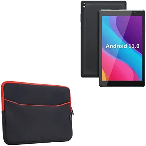 Kućište kutije kompatibilno s Iweggo Android 11 tabletom CP80 - Softssuit s džepom, mekanim vrećicama Neprenski poklopac Poklopac džep