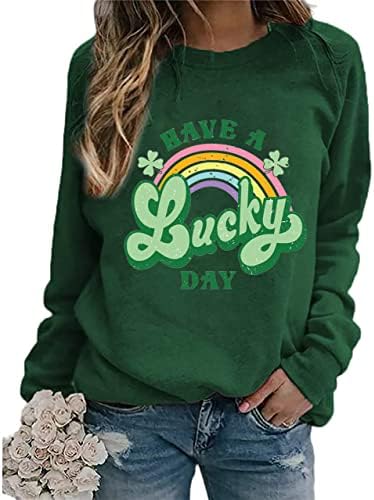 Dahuiya irski sretni sv. Patricks Dan dukseva ženske vintage leprechaun grafičke majice