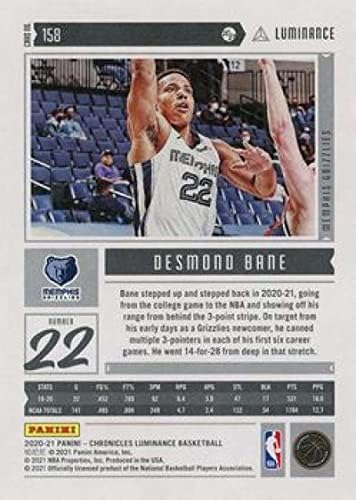 2020-21 Panini Chronicles 158 Desmond Bane RC novajlija Memphis Grizzlies NBA košarkaška karta