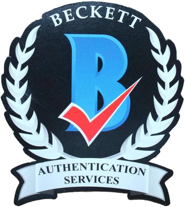 Michael Mayer Autographid Blue College stil Jersey-Beckett w hologram crni