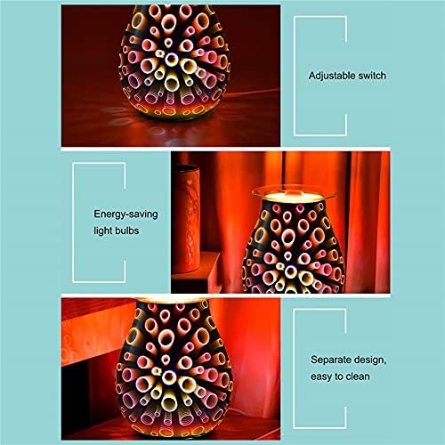 Svijećnjak aromaterapijski difuzor električna svjetiljka vatrometni plamenik za topljenje voska 3. energetski učinkovit poklon za Valentinovo
