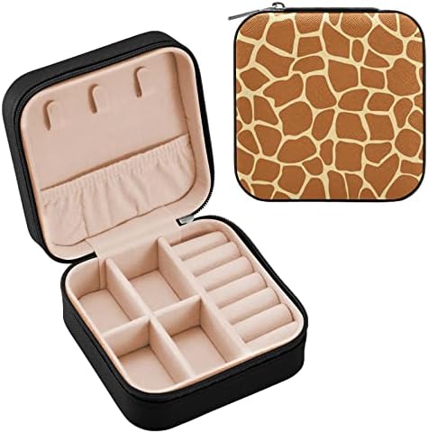 Umiriko žirafa uzorak za životinje Mala kutija za nakit, prijenosni nakit za prsten, privjesak, naušnice, ogrlicu, kutije za skladištenje