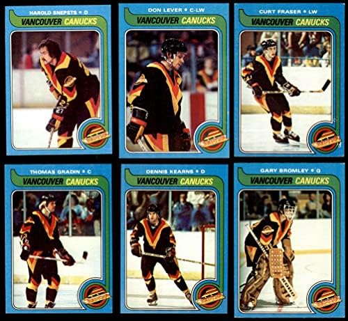 1979-80 Topps Vancouver Canucks u blizini Team Set Vancouver Canucks VG/Ex Canucks