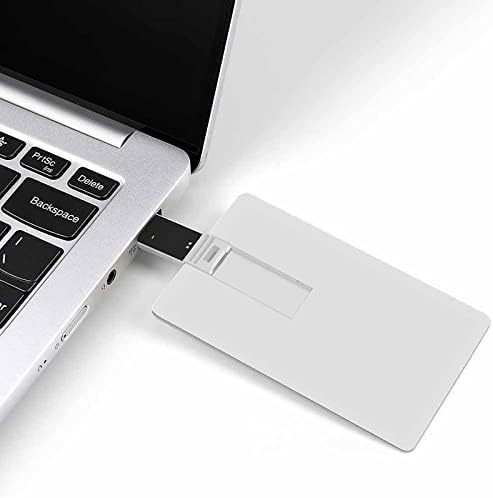 ALLOVER Uzorak za ispis Kreditna kartica USB Flash pogoni prijenosni memorijski štap za skladištenje tipki 32G