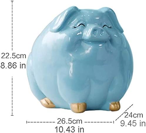 Yasez Ceramic Cartion Money Boxes kreativan za poklon piggy banke za djecu retro kovanica ušteda novca u štednji kuće
