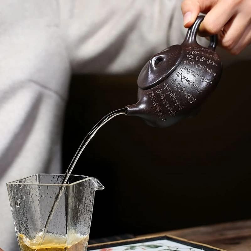 Walnuta čaj lonci ručno izrađeni bambusov zglob ljubičasta glina čajnika sirova ruda azure blato čaj čaj ceremonija darovi